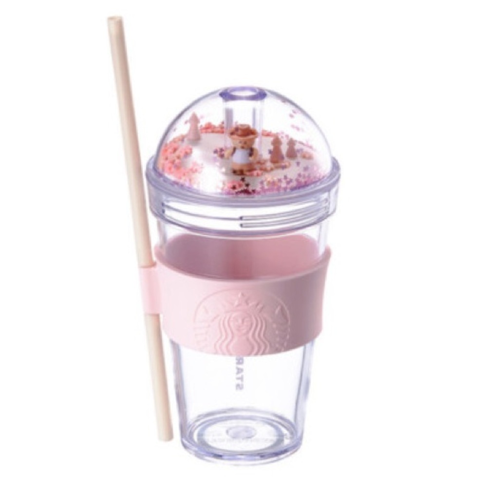 Limited Edition Starbucks Autumn Bearista Dome Cold Cup Tumbler